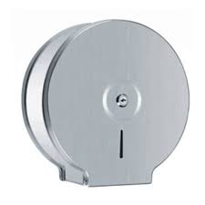 DISPENSADORES DE PAPEL HIGIENICO TIPO “ JUMBO “ EM PVC OU EM INOX